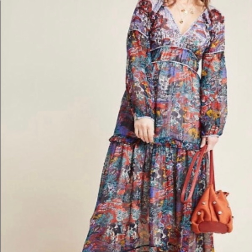 Anthro+ Annabella Maxi Dress